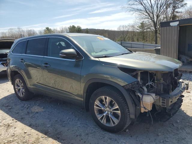 Vin: 5tdbkrfh0es060613, lot: 53230385, toyota highlander le 20144