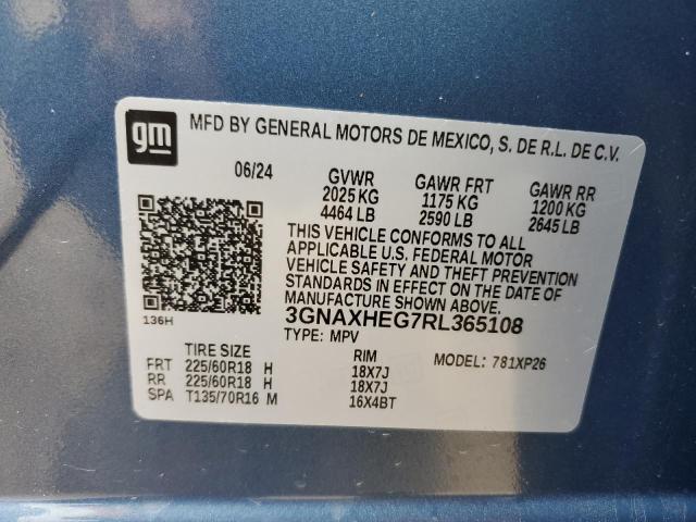 2024 CHEVROLET EQUINOX LS - 3GNAXHEG7RL365108