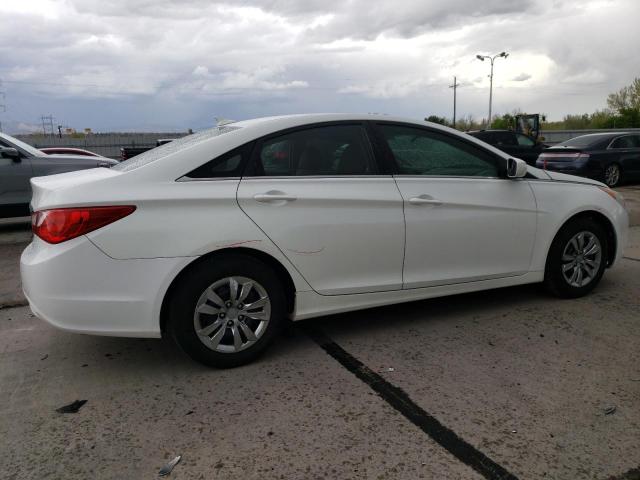 HYUNDAI SONATA GLS 2011 white  gas 5NPEB4ACXBH222096 photo #4