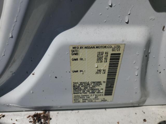2015 NISSAN ALTIMA 2.5 - 1N4AL3AP6FC279105