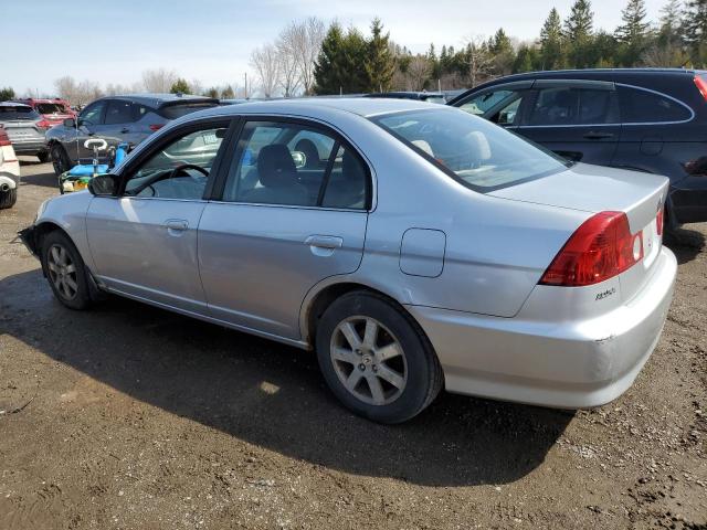 ACURA 1.7EL TOUR 2004 silver sedan 4d gas 2HHES36624H001517 photo #3