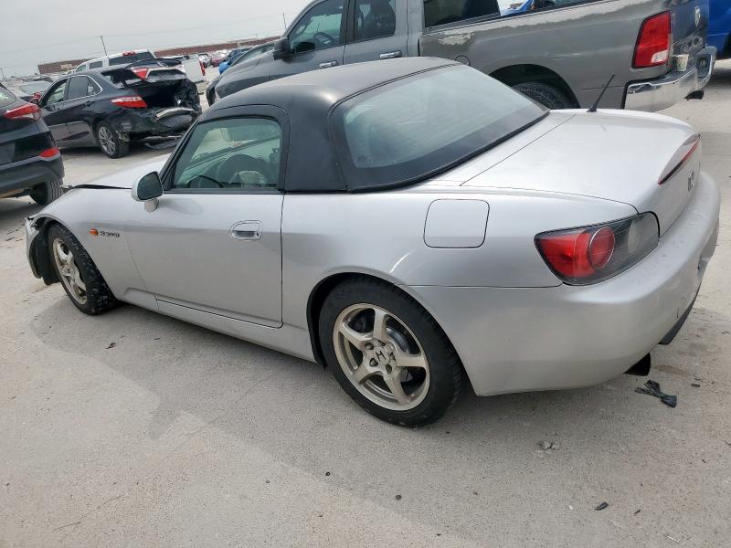 HONDA S2000 2003 silver  gas JHMAP114X3T001861 photo #3
