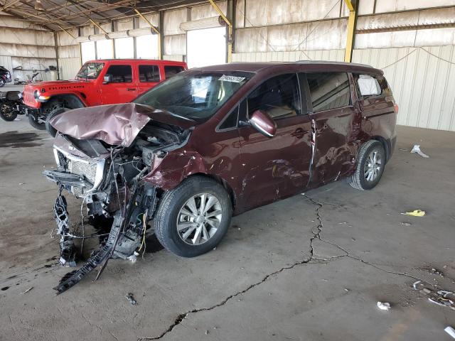 KIA SEDONA LX 2017 purple  gas KNDMB5C14H6229609 photo #1