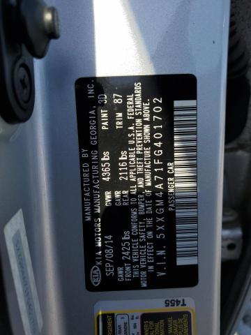 2015 KIA OPTIMA LX - 5XXGM4A71FG401702