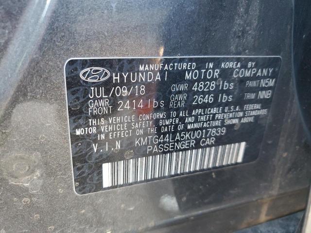2019 GENESIS G70 PRESTI - KMTG44LA5KU017839