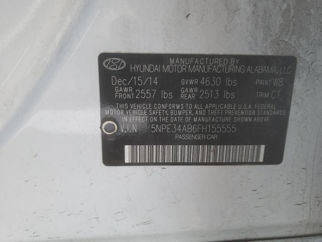 2015 HYUNDAI SONATA SPO - 5NPE34AB6FH155555