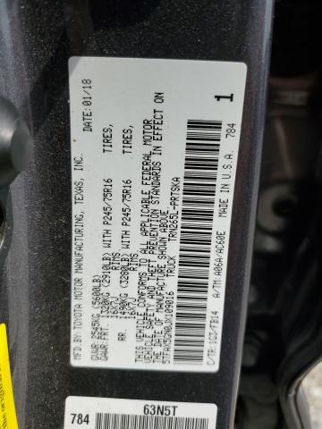 2018 TOYOTA TACOMA DOU - 5TFAX5GN0JX109016