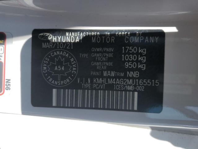 2021 HYUNDAI ELANTRA SE - KMHLM4AG2MU165515