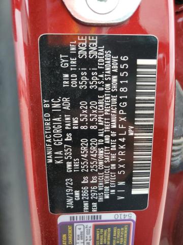 2023 KIA SORENTO SX - 5XYRK4LFXPG181556