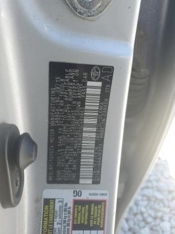 2016 TOYOTA COROLLA L - 2T1BURHE0GC483863