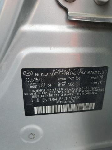 2019 HYUNDAI ELANTRA SE - 5NPD84LF8KH419849