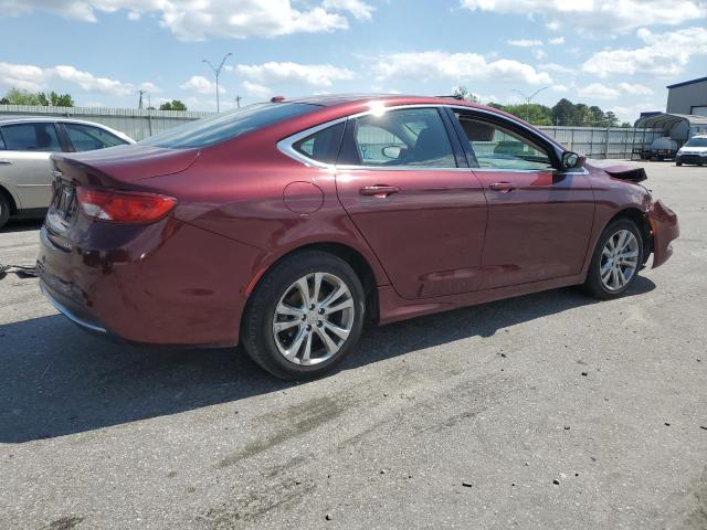 Vin: 1c3cccabxfn558900, lot: 52369175, chrysler 200 limited 20153
