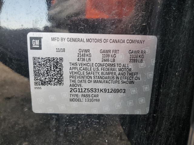 2019 CHEVROLET IMPALA LT - 2G11Z5S31K9126903