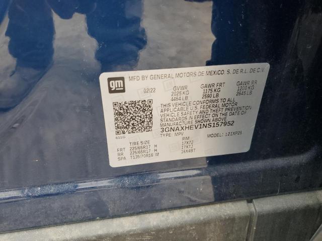 2022 CHEVROLET EQUINOX LS - 3GNAXHEV1NS157952