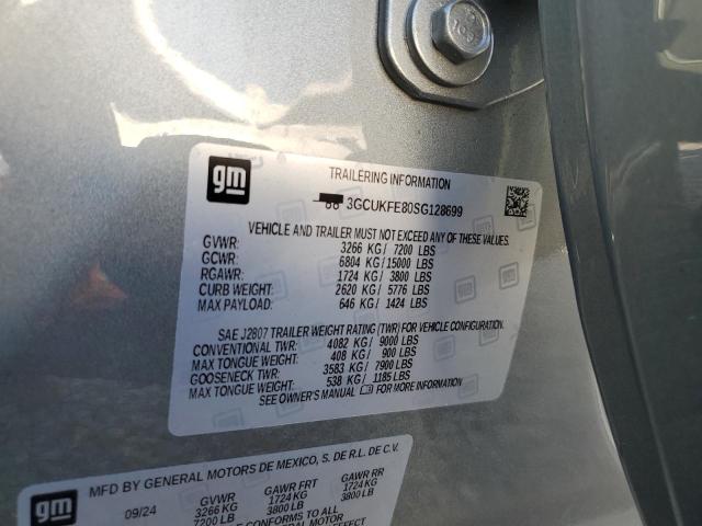 2025 CHEVROLET SILVERADO - 3GCUKFE80SG128699