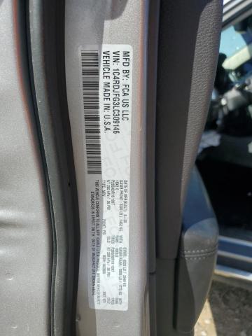 2020 DODGE DURANGO SS - 1C4RDJFG3LC309146