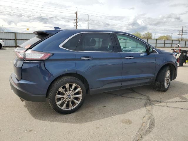 Vin: 2fmpk4k99hbb80127, lot: 52397985, ford edge titanium 20173
