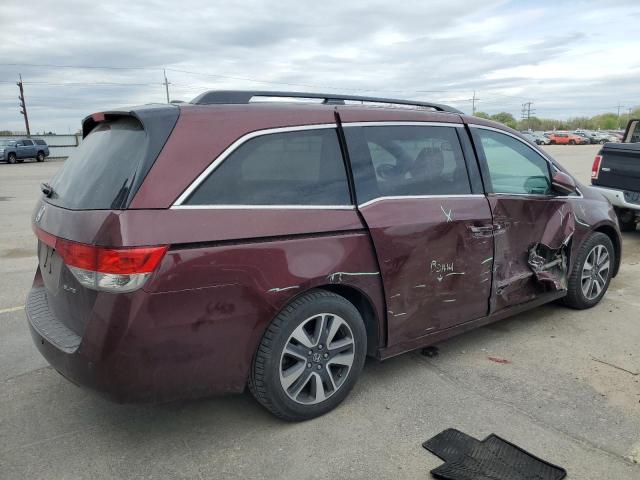 Vin: 5fnrl5h96gb125546, lot: 54954165, honda odyssey touring 20163