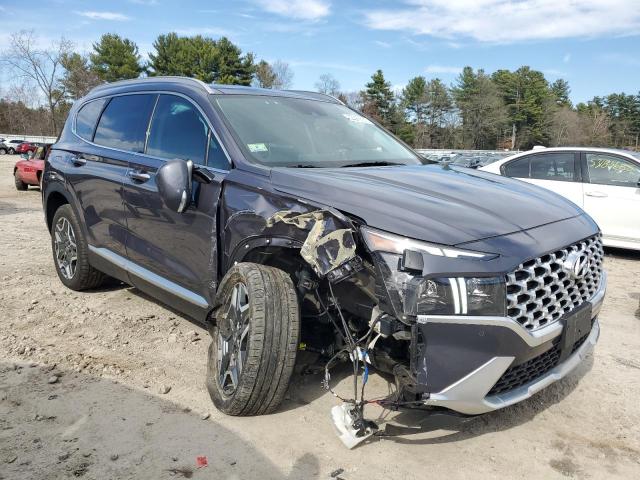 Vin: km8s7da20nu050744, lot: 52359535, hyundai santa fe limited 20224
