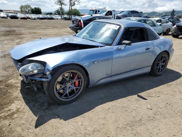 HONDA S2000 2004 blue  gas JHMAP21454T002150 photo #1