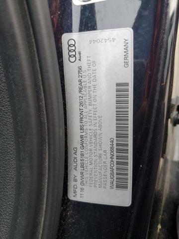 2017 AUDI A6 PREMIUM WAUG8AFC0HN068440