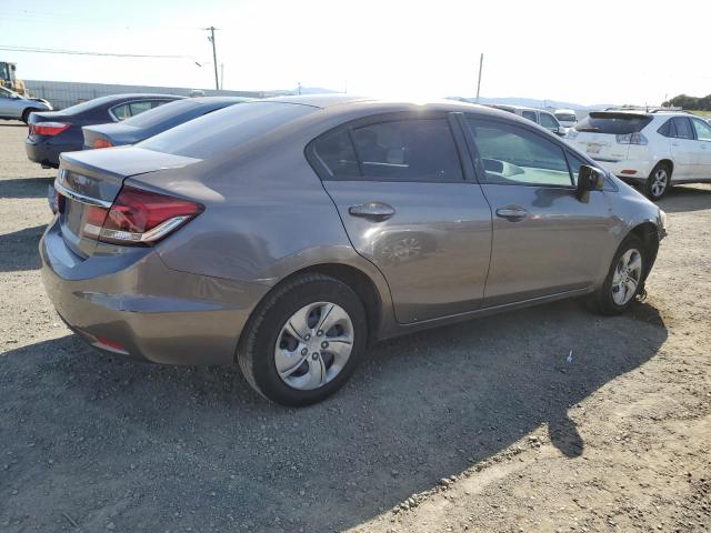 HONDA CIVIC LX 2015 gray  gas 2HGFB2F55FH528190 photo #4