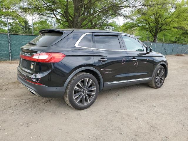 Vin: 2lmtj8lp0gbl37133, lot: 54651965, lincoln mkx reserve 20163