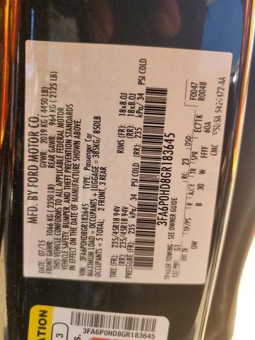 2016 FORD FUSION SE - 3FA6P0HD8GR183645