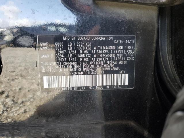 2020 SUBARU ASCENT TOU 4S4WMARD1L3427972