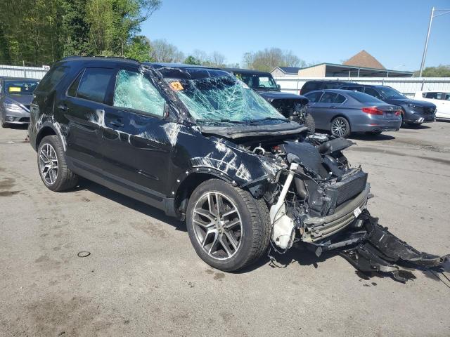 Vin: 1fm5k8gt9hga07039, lot: 54852165, ford explorer sport 20174