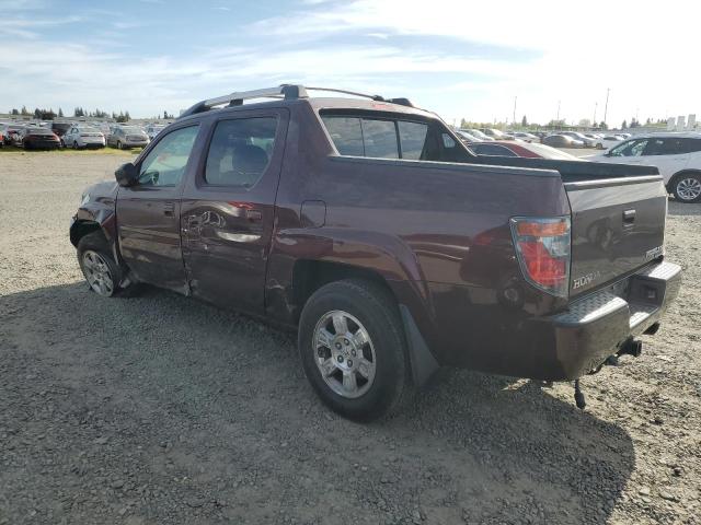 HONDA RIDGELINE 2008 burgundy crew pic gas 2HJYK16598H524756 photo #3