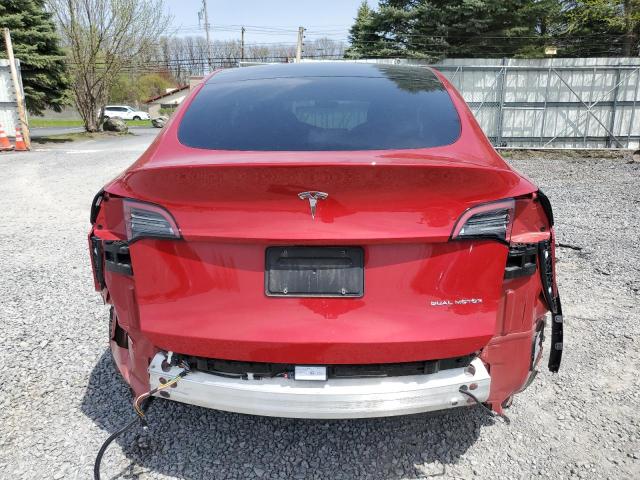 2022 TESLA MODEL Y 7SAYGDEE7NA020068