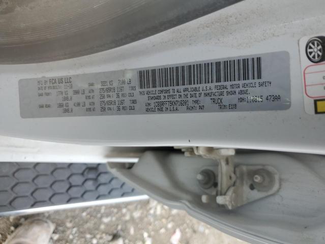 2019 RAM 1500 BIG H - 1C6SRFFT5KN716201