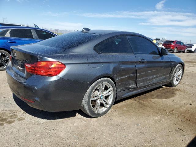 BMW 435 I 2014 charcoal  Gasoline WBA3R1C50EF729259 photo #4