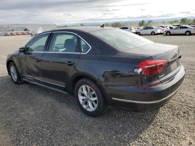 VOLKSWAGEN PASSAT S 2017 black  gas 1VWAT7A32HC025907 photo #3