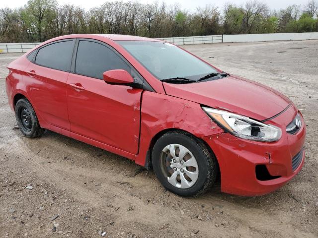 Vin: kmhct4ae8gu141872, lot: 51161185, hyundai accent se 20164