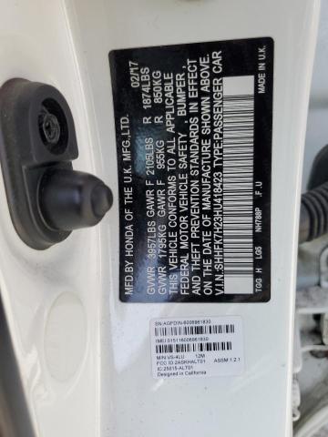 2017 HONDA CIVIC LX - SHHFK7H23HU418423