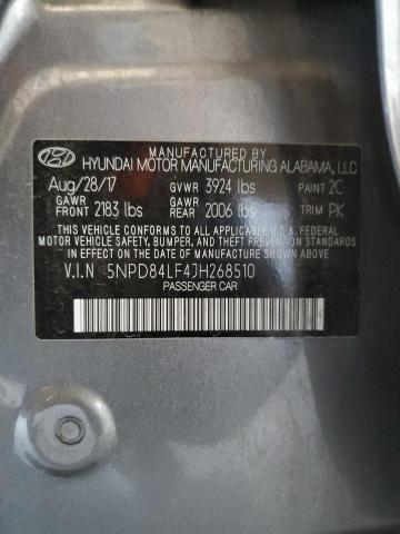 2018 HYUNDAI ELANTRA SE - 5NPD84LF4JH268510