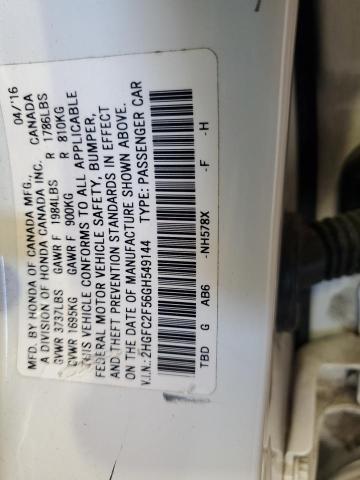 2016 HONDA CIVIC LX - 2HGFC2F56GH549144