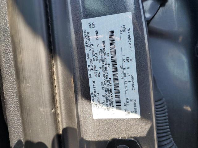 2021 FORD F150 SUPER - 1FTFW1E5XMKD73284