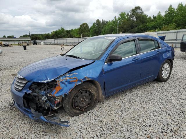 CHRYSLER SEBRING LX 2009 blue sedan 4d gas 1C3LC46B19N547450 photo #1