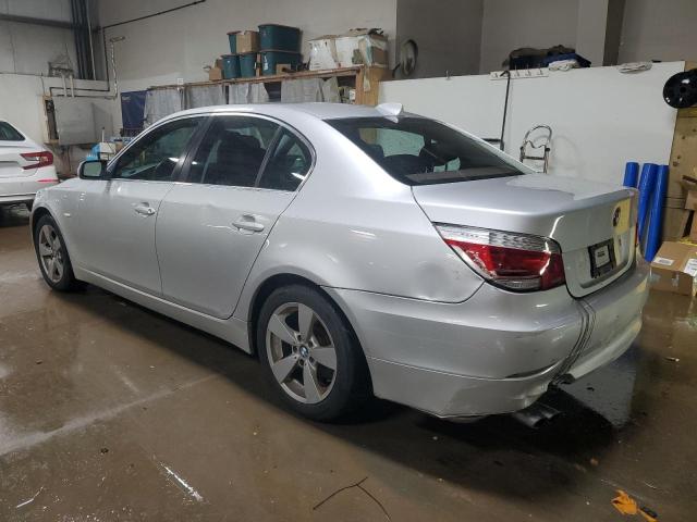 BMW 528 XI 2008 silver  gas WBANV13558CZ58045 photo #3