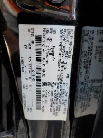 2015 FORD FOCUS TITA - 1FADP3N25FL268936