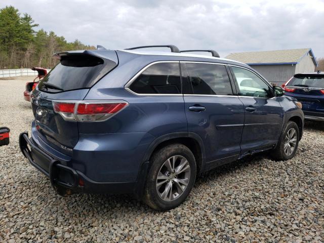 Vin: 5tdjkrfhxfs110110, lot: 54482565, toyota highlander xle 20153