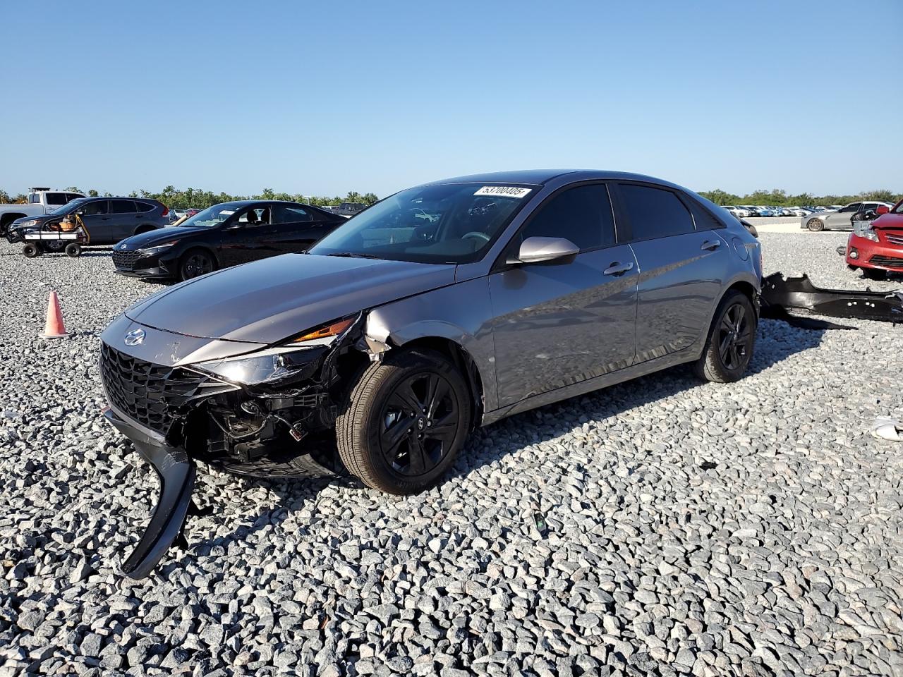 HYUNDAI ELANTRA BLUE