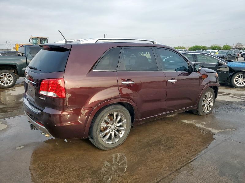 Vin: 5xykw4a2xdg367101, lot: 51340285, kia sorento sx 20133