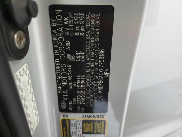 2015 KIA SPORTAGE L - KNDPBCACXF7758186