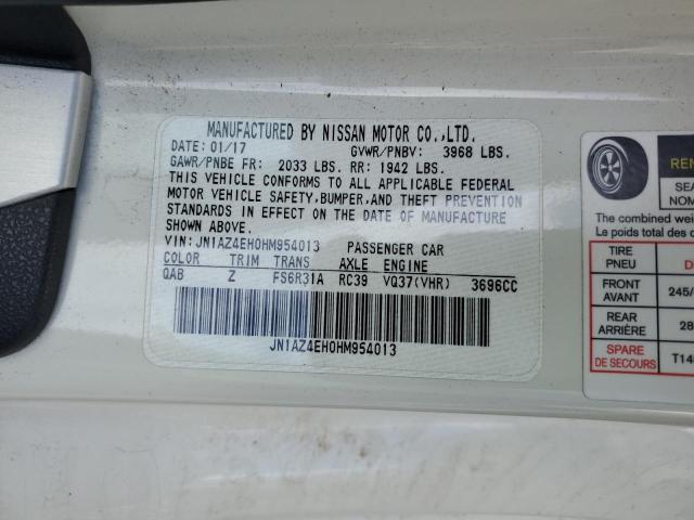 2017 NISSAN 370Z BASE - JN1AZ4EH0HM954013