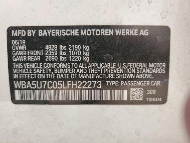 2020 BMW M340I WBA5U7C05LFH22273