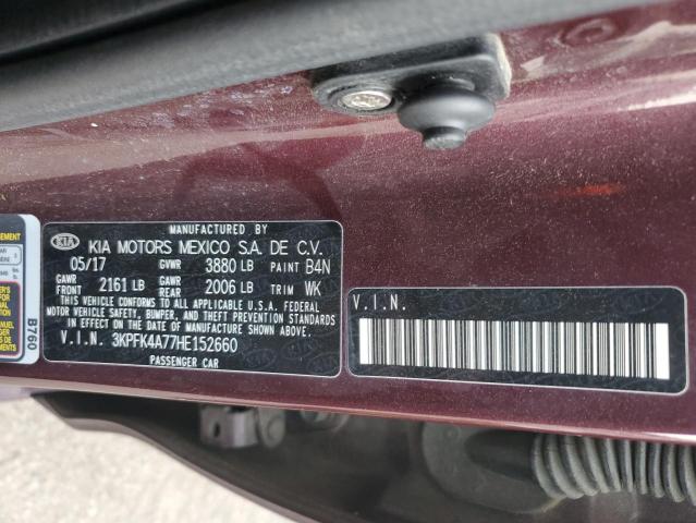 2017 KIA FORTE - 3KPFK4A77HE152660